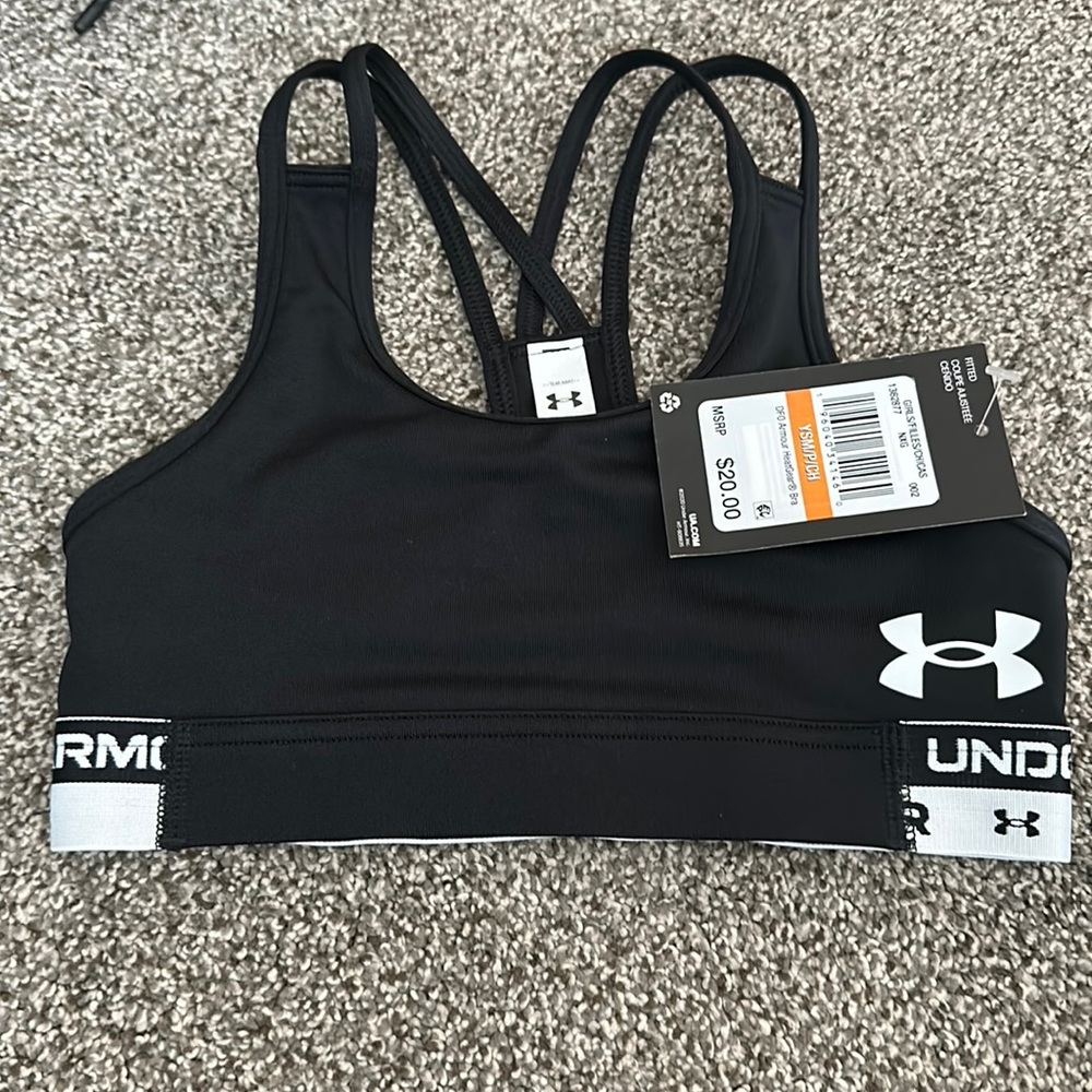 Girls UA sports bra